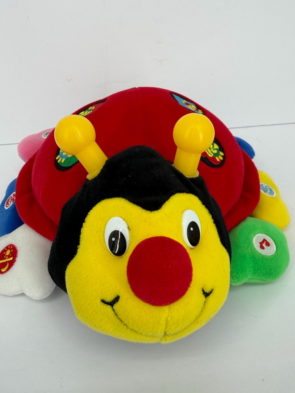 Plush Vtech Smart Bugsy Ladybug Plush Animal Musical Educational Learning Toy